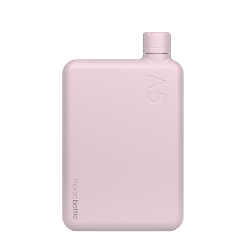 A5 Stainless Steel memobottle (Pink Salt)