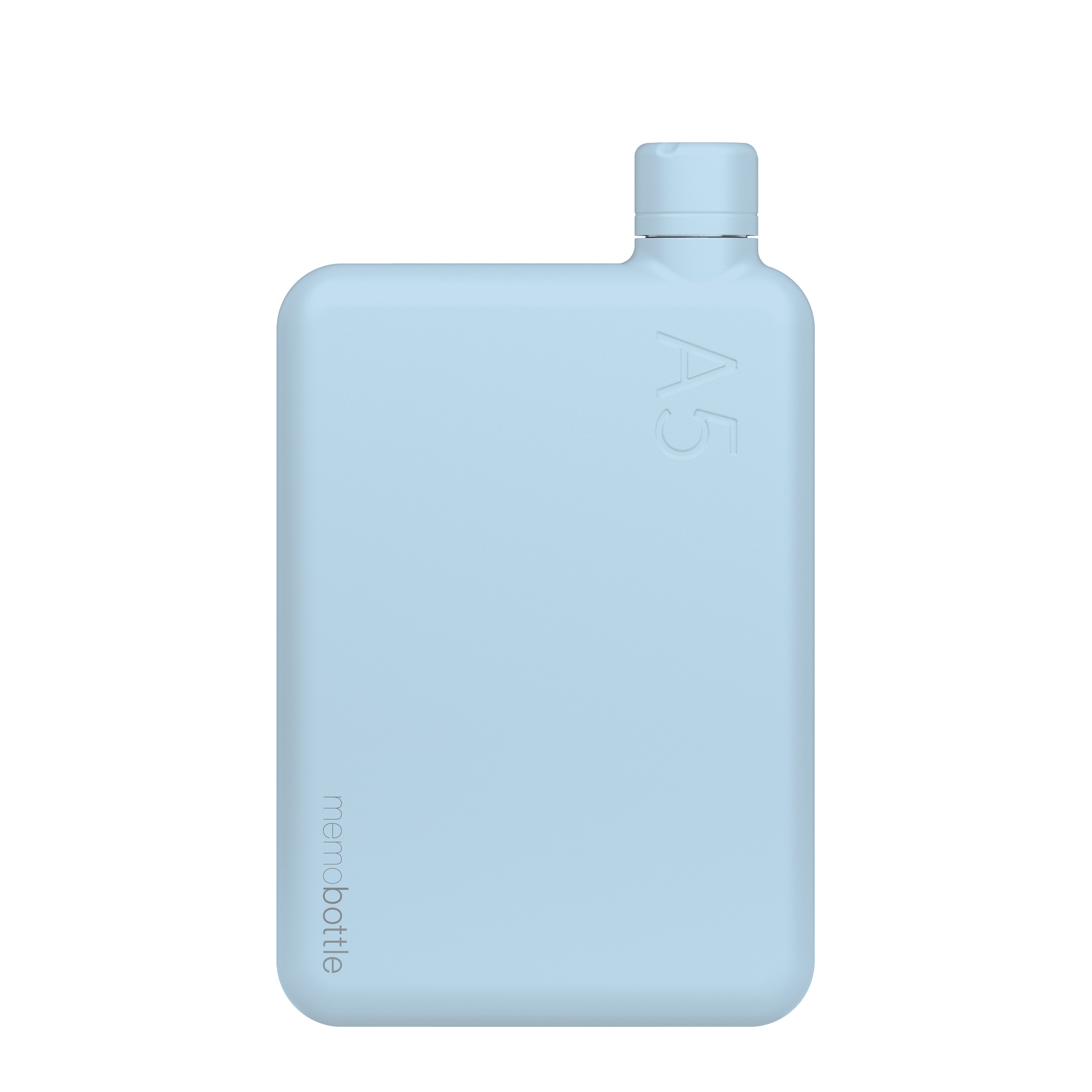 A5 Stainless Steel memobottle (Powder Blue)