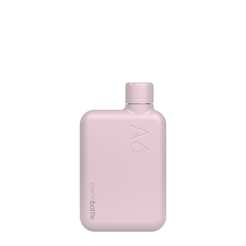 A6 Stainless Steel memobottle (Pink Salt)